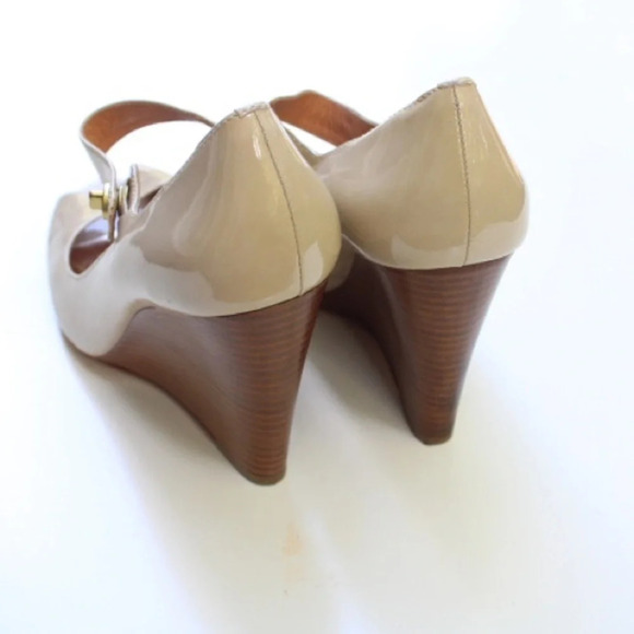 Coach Lessa peep toe wedges - Picture 6 of 13